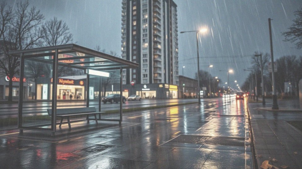 Jakie środki ostrożności zachować w mieście podczas burzy?