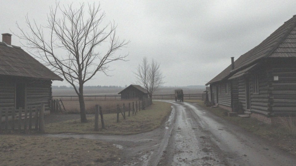 Jak wygląda życie wiejskie przedstawione w „Syzyfowych pracach”?