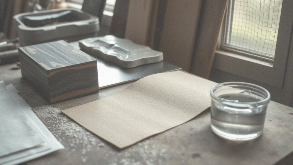 Jakie materiały można obrabiać przy użyciu papieru wodnego 5000?
