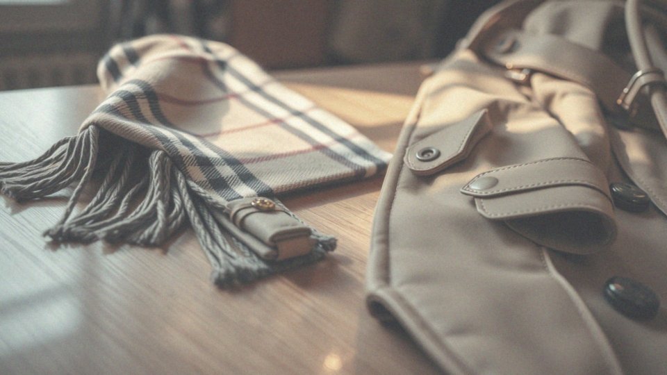 Jakie elementy jakościowe w produktach Burberry warto analizować?