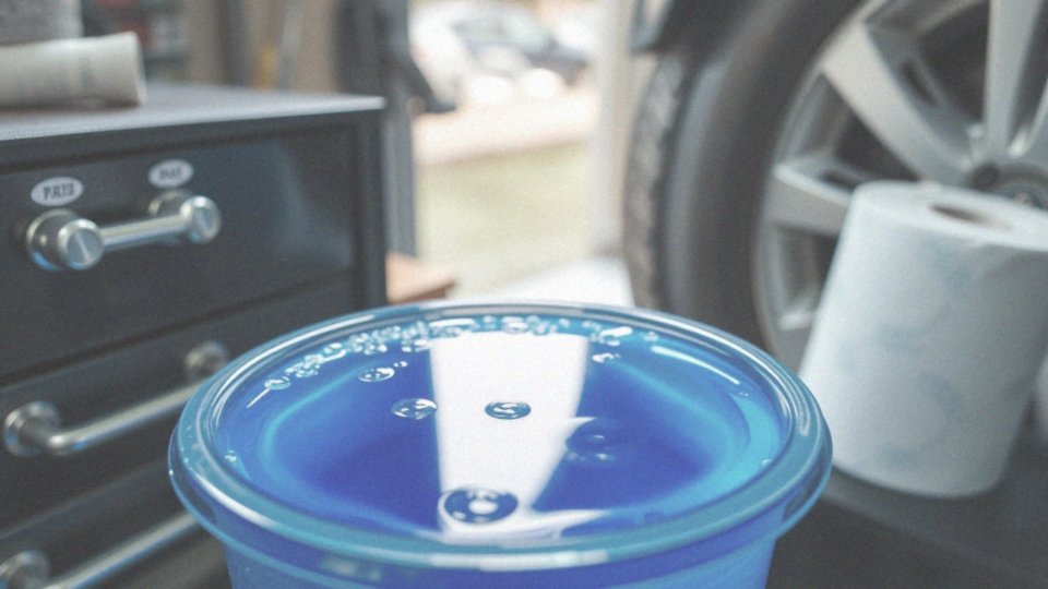 Jakie preparaty zapobiegają powstawaniu piany w płynie do spryskiwaczy?