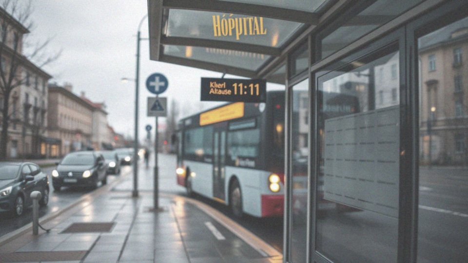 Jakie linie komunikacji miejskiej kursują do szpitala?