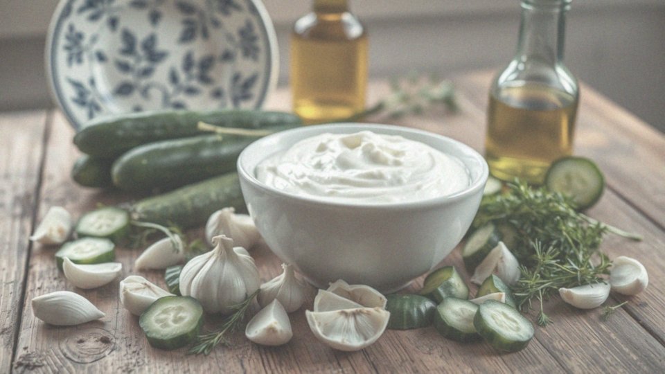 Dlaczego jogurt grecki jest istotnym składnikiem sosu tzatziki?