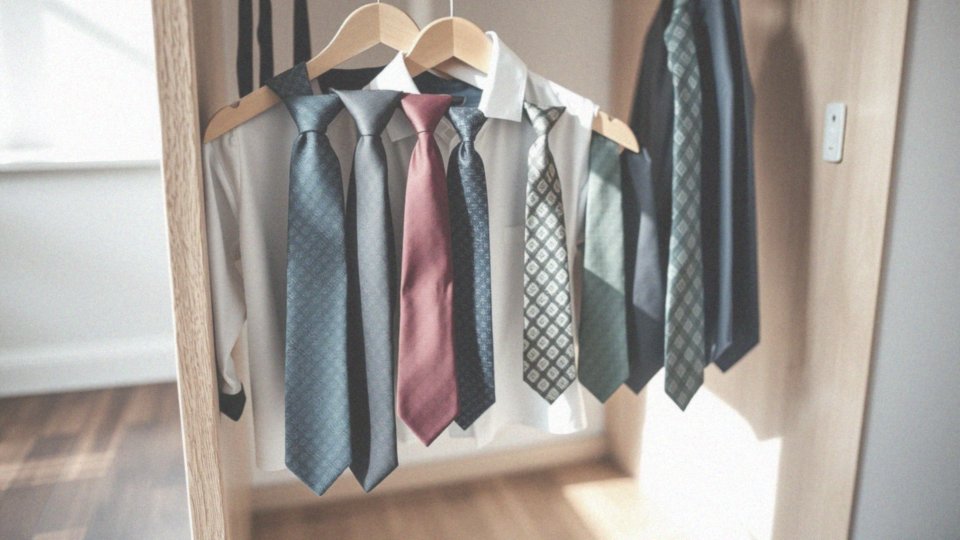 Jak dobór krawata do białej koszuli wpływa na wybór na co dzień?