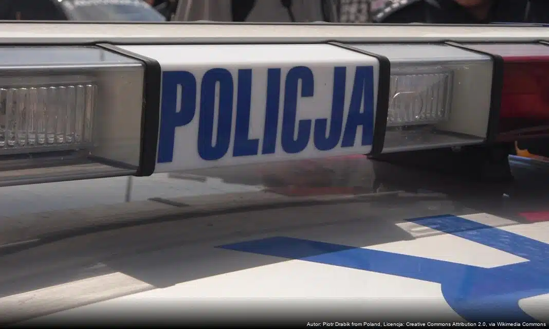 Zatrzymanie poszukiwanego mężczyzny przez dzielnicowych z Krośniewic